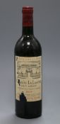 Seven bottles of Chateau La Lagune 1979 (5), 1975 (1) and 1966 (1)