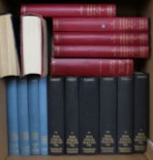 A collection of four sets of Churchill books