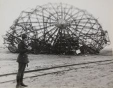 Hindenburg disaster, WWII in Europe and Hawaii etc, an album of official press photographs, c.1936-