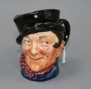A Royal Doulton Sam Weller small character jug, A mark (1939-1955) and number 4, possibly a