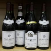 Ten assorted bottles of Bourgogne wines 1990 (7) and 1985 (3) including Joseph Roty
