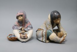 Two Lladro figures