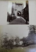 A 19th century photo album- views in Britain