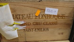 A case of Chateau Fonroque '98