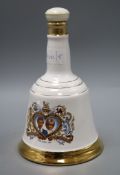 A Bells Charles and Diana commemorative decanter, full and sealed