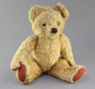 A 1950's Chad Valley bear, 19in.