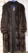 A mink fur coat