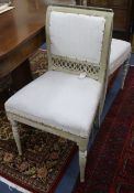 Four early 19th century Swedish chairs