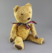 A 1950's English bear, 20in.