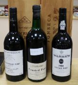 Warres 1980,Smith woodhouse 1983, Taylors crafted, Dows and Fonseca ports