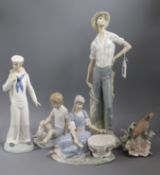 Lladro and Nao figures (4)