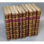 Shaw, George - Vivarium Naturae; or The Naturalists Miscellany, 10 vols (of 25), 8vo, rebacked