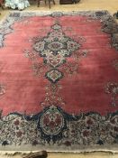 A post war Kashan carpet 450 x 360cm