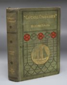 Kipling, Rudyard - Captains Courageous, 1st American edition, illustrated by I.W. Taber, gilt cloth,