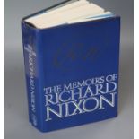 Nixon, Richard M - The Memoirs of Richard Nixon, original cloth, 8vo, with d/j (small tear at head