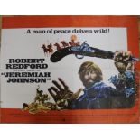 A Jeremiah Johnson vintage movie poster