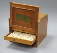 A Mah jong set