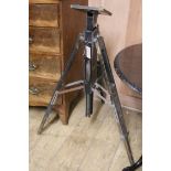 A 1910 camera stand W.78cm (At base)