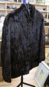 A mink fur jacket