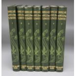 Hume, Frederick Edward - Familiar Wild Flowers, 1st to 7th series, in 7 vols, 8vo, cloth, London