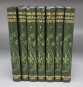 Hume, Frederick Edward - Familiar Wild Flowers, 1st to 7th series, in 7 vols, 8vo, cloth, London