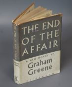 Greene, Graham - The End of The Affair, 1st edition, 8vo, with d.j., [Times Book Club binding],