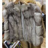 A fox fur jacket