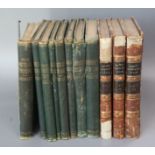 Dickens, Charles - The Works - Household Edition, 8 vols, cloth, 4to, Chapman and Hall, London and