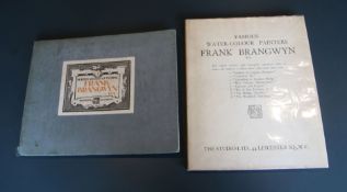 The Studio - Famous Watercolour Painters - Frank Brangwyn, R.A., introduction by G.S. Sandilands,