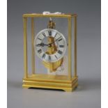 A Jaeger le Coultre desk timepiece height 10cm