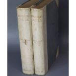 Hope, William H St. John - Windsor Castle, one of 1050, 2 vols (of 3), folio, original half