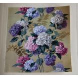 Richter, H.Davis - Floral Art, Decoration and Design, folio, cloth, foreword by Frank Brangwyn, F.