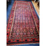 A North West Persian carpet 345 x 162cm