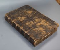 Baker, Richard Sir - A Chronicle of the Kings of England, folio, calf, front cover and title page