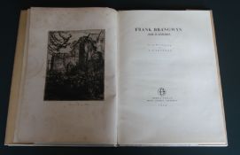 Levetus, A.S. - Brangwyn der Radierer: Eine Wuerdigung, number 11 of 60, original vellum, with d.j.,