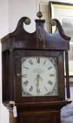 George Bass, Northampton. An eight day longcase clock H.225cm