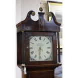 George Bass, Northampton. An eight day longcase clock H.225cm