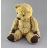 A 1950's Chad Valley bear, 20in,