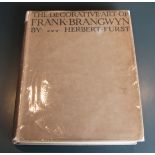 Furst, Herbert, Ernest, Augustus - The Decorative Art of Frank Brangwyn, 4to, cloth, with d.j., with