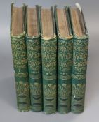 Hulme, Frederick Edward - Familiar Wild Flowers, series 1-5, 5 vols, 8vo, original cloth, with 200