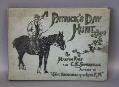 Somerville, Edith and Martin, Violet - A Patrick's Day Hunt, 2nd impression, oblong folio, cloth,