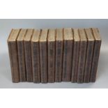 Swift, Jonathan - Works, 12 vols, edited by John Hawkesworth, tree calf, restored, London 1755