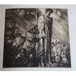 Brangwyn, Frank - The Way of the Cross, number 79 of 250, with commentary by G.K. Chesterton, 4to,