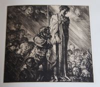Brangwyn, Frank - The Way of the Cross, number 79 of 250, with commentary by G.K. Chesterton, 4to,