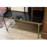 A Maison Jansen style low table W.88cm