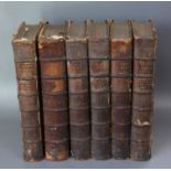 England. Laws and Statutes - The Statutes at Large ..., 6 vols, edited by William Hawkins, folio,