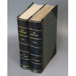 O'Connor, Vincent Clarence Scott - The Silken East, 2 vols, rebound half calf, quarto, front inner