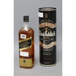 One Glenfiddich Special Reserve malt whisky, and one Johnnie Walker Blakc label