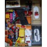 A group of Matchbox, Corgi etc. die cast models