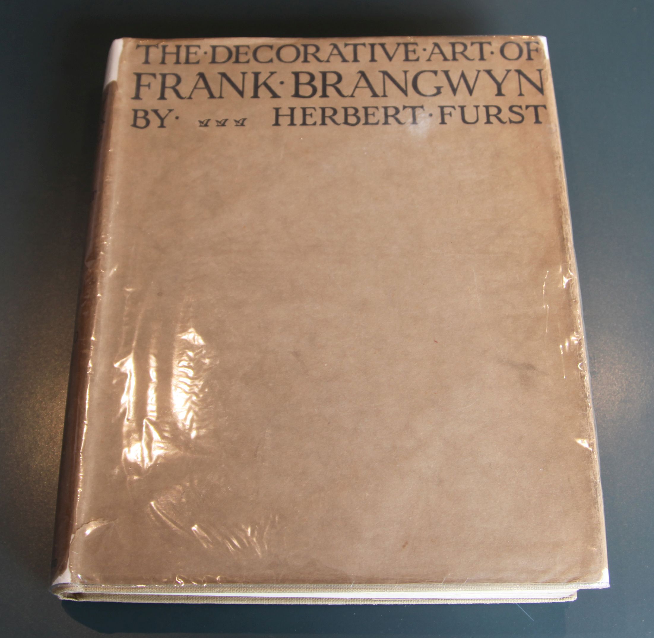 Furst, Herbert, Ernest, Augustus - The Decorative Art of Frank Brangwyn, 4to, cloth, with d.j., with - Image 2 of 2